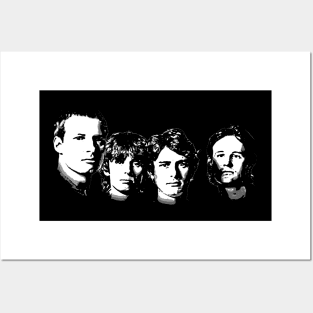 Xtc's members portrait Posters and Art